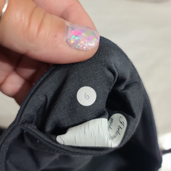 Wunder Under Pants Grey Black Knit Pattern Women's Size 6 Low Rise - Picture 3 of 10